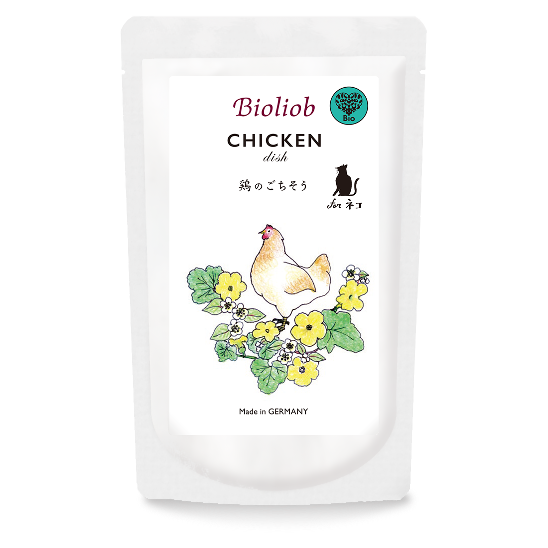 【Bioliob/ビオリオーブ】キャット チキン・ディッシュ 80g