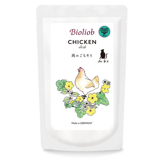 【Bioliob/ビオリオーブ】キャット チキン・ディッシュ 80g