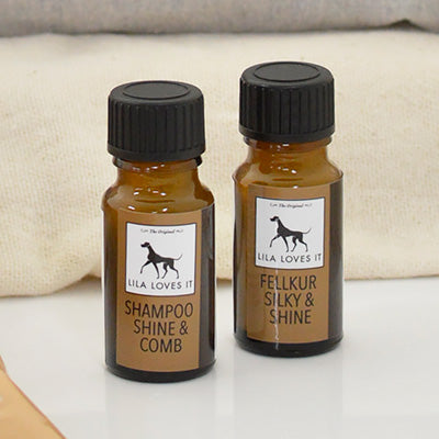 《お買い得品》【LILA LOVES IT】 シャンプー・シャイン・アンド・コーム&コンディショナー(10ml セット)