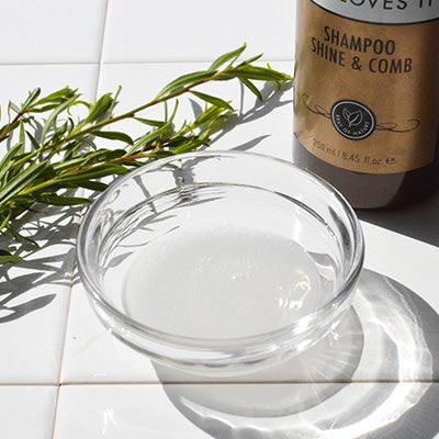 《お買い得品》【LILA LOVES IT】 シャンプー・シャイン・アンド・コーム&コンディショナー(10ml セット)