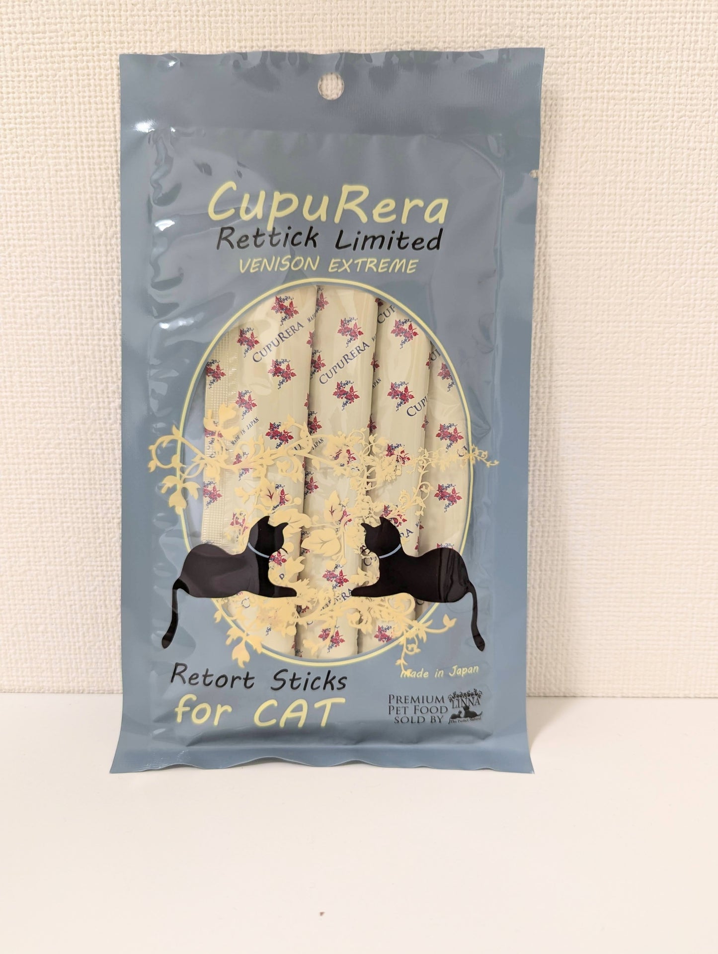 【クプレラ】キャット 鹿肉スティック(レティック ベニソンエクストリーム成猫)(18g×4本入)