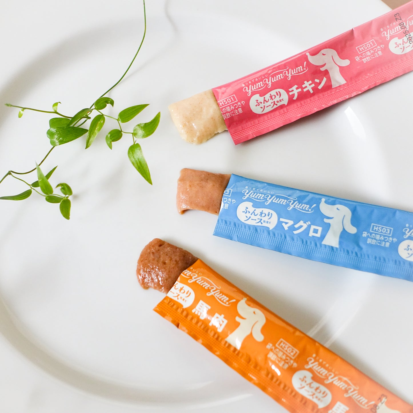 【yum yum yum!】 ふんわりソース仕立て 馬肉(10g×6本)