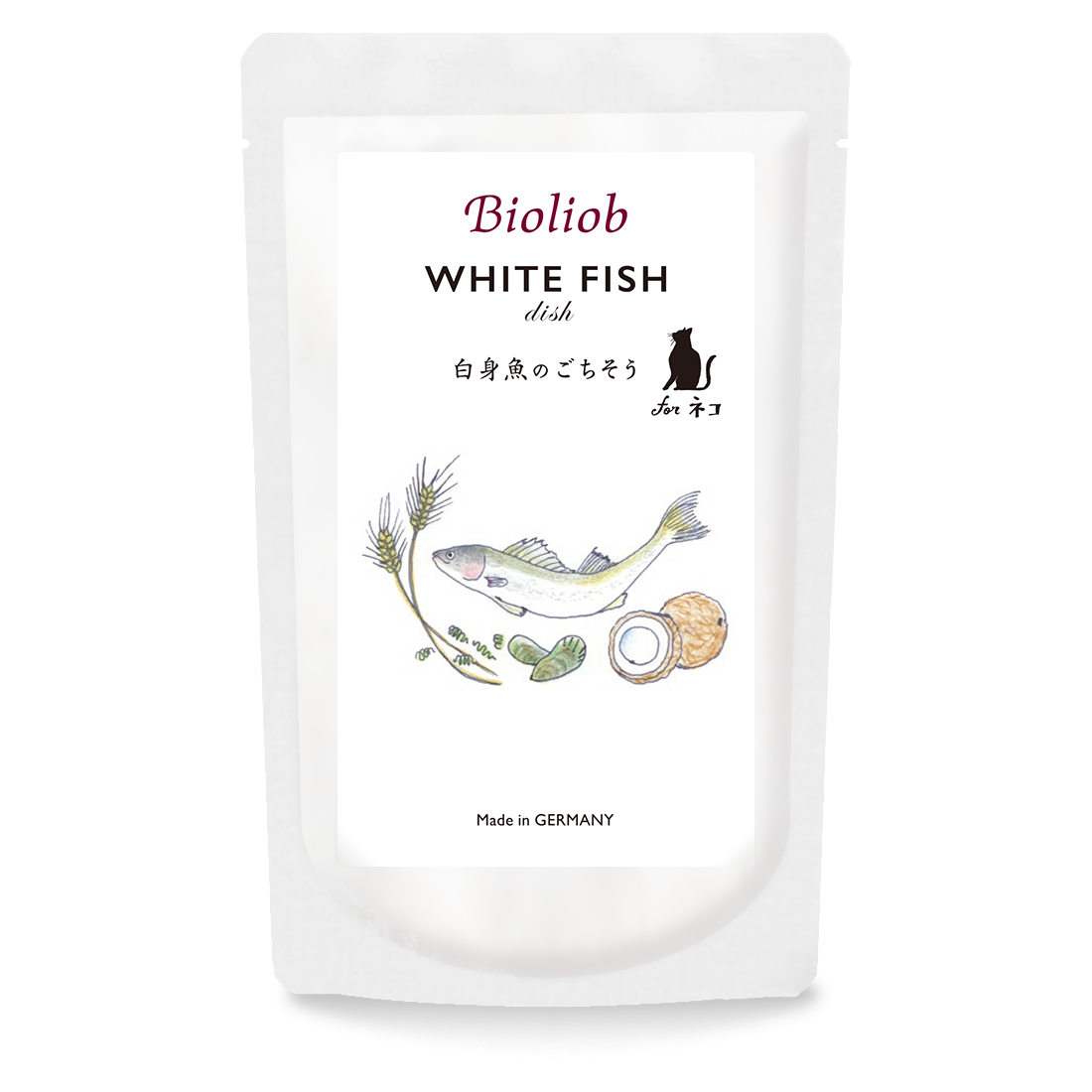【Bioliob/ビオリオーブ】キャット　ホワイトフィッシュ・ディッシュ　80g