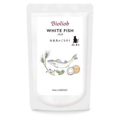 【Bioliob/ビオリオーブ】キャット　ホワイトフィッシュ・ディッシュ　80g